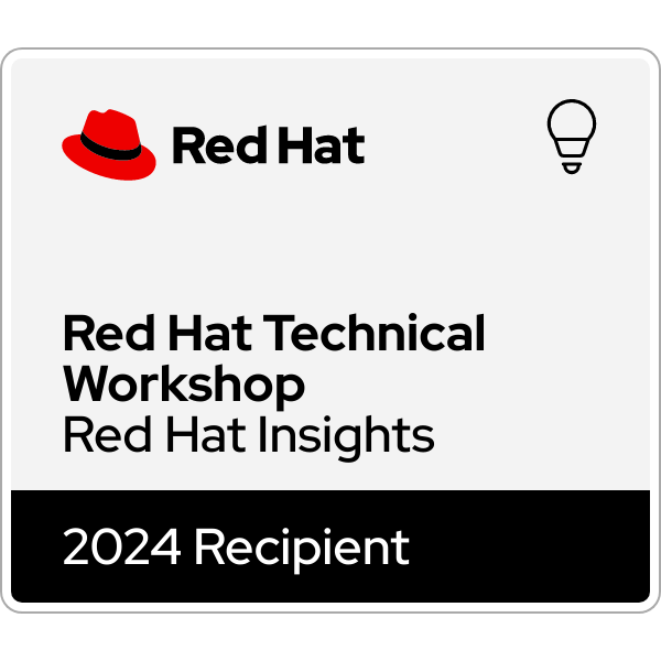 2024 Red Hat Technical Workshop - Red Hat Insights