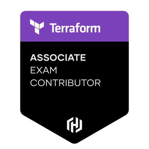 Exam Contributor: Terraform Associate (002) Credly
