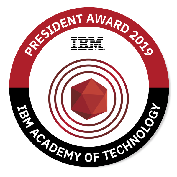 President Award (2019) - IBM Academy of Technology