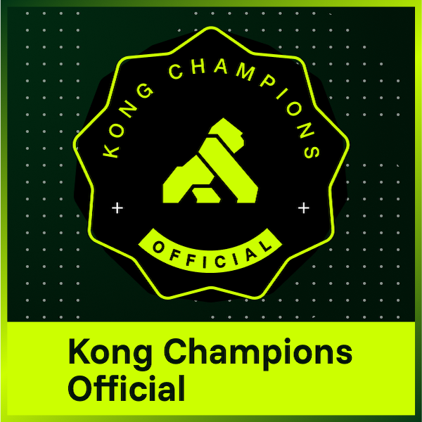 Kong Champions Badge