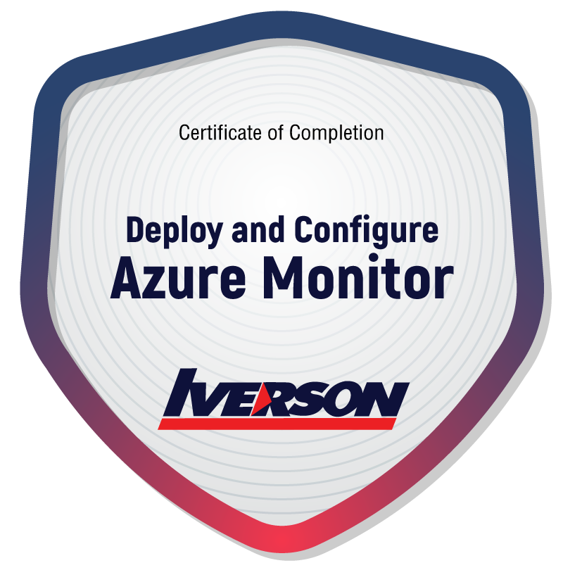 Deploy and configure azure monitor credly