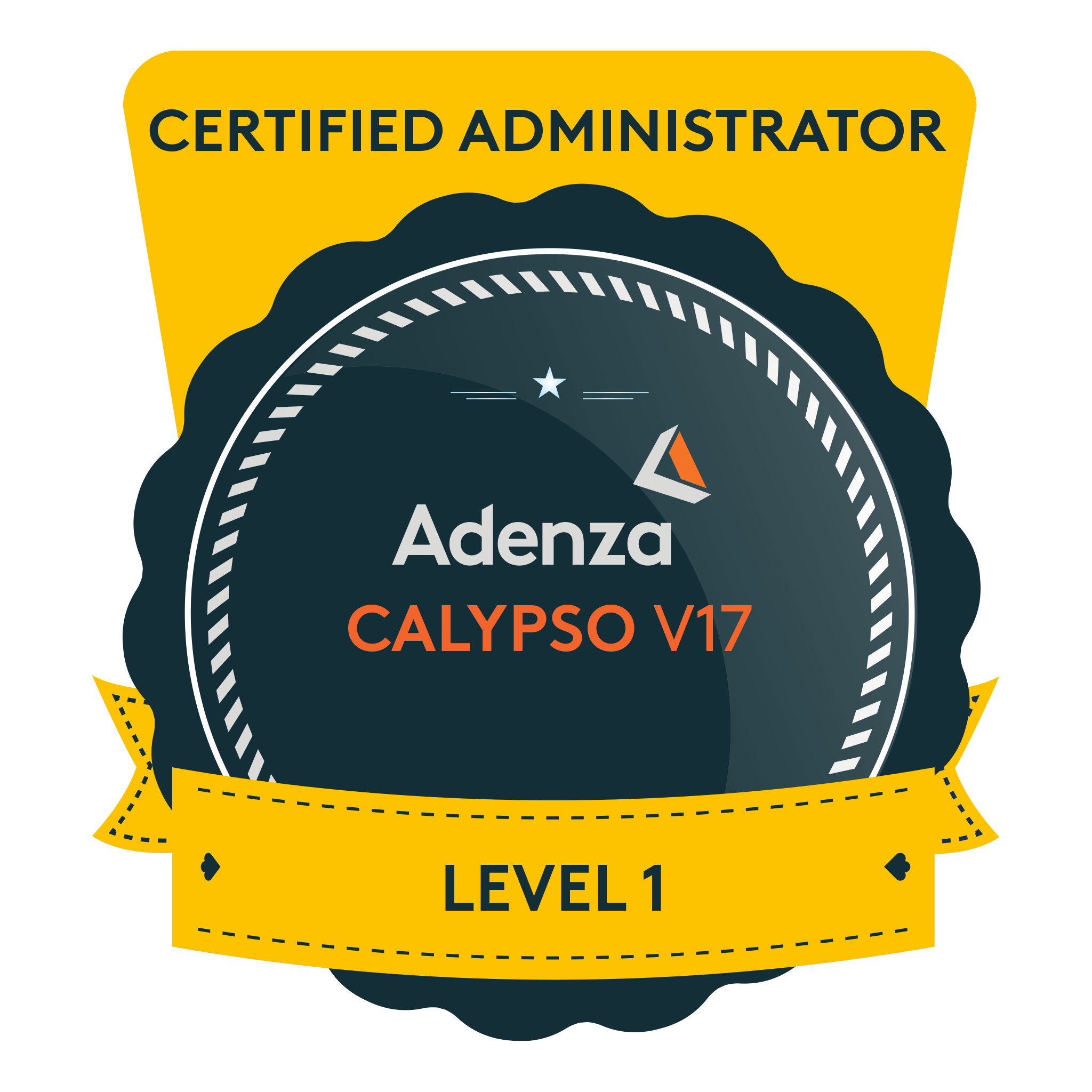 Calypso Certified Administrator Level 1 Credly