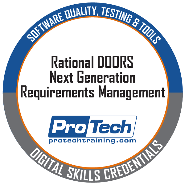 Rational DOORS Next Generation Requirements Management Credly