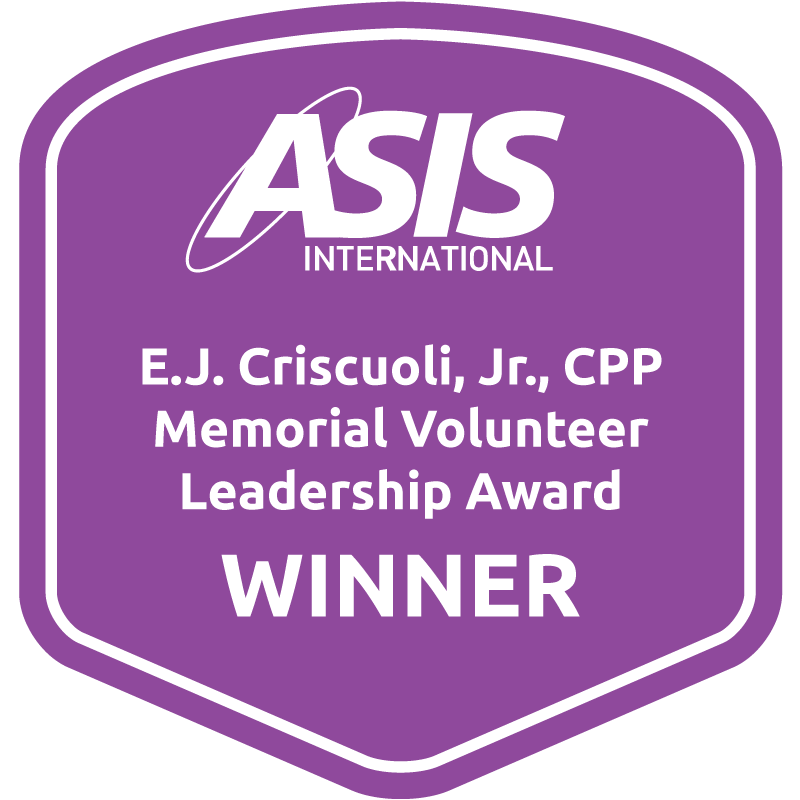 E.J. Criscuoli, Jr., CPP Memorial Volunteer Leadership Award