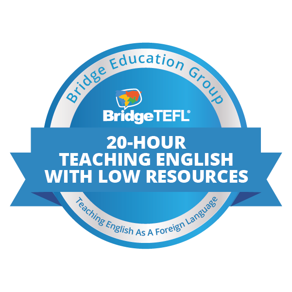 20-Hour Micro-credential Teaching English with Low Resources