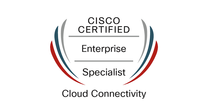 Cisco Certified Specialist Enterprise Cloud Connectivity badge