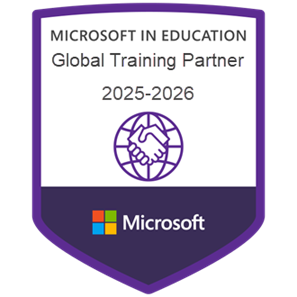Microsoft Global Training Partner badge