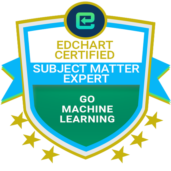 Edchart Certified GO Machine Learning Subject Matter Expert