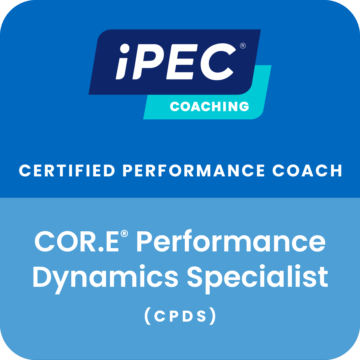 Certified Performance Coach | COR.E Performance Dynamics™ Specialist (CPDS)