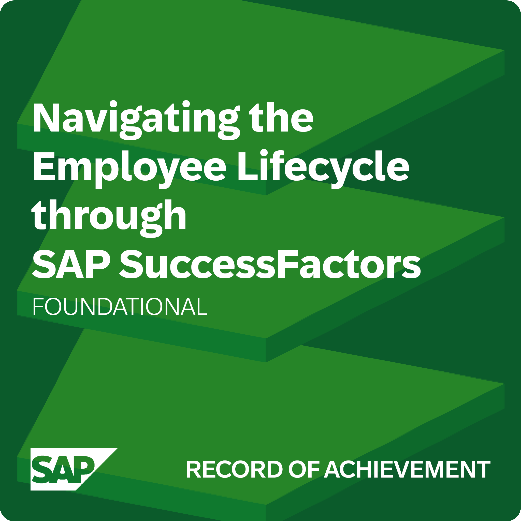 Navigating the Employee Lifecycle through SAP SuccessFactors - Record of Achievement