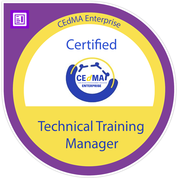 CEdMA Certified Technical Training Manager