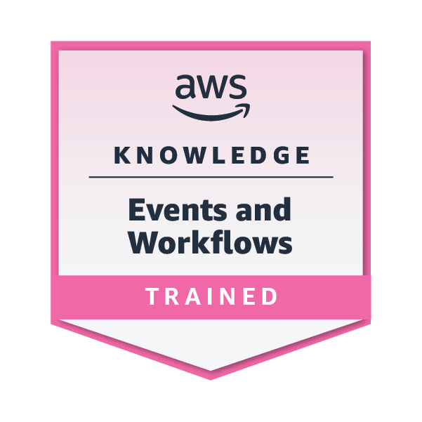 AWS Knowledge: Events and Workflows - Training Badge