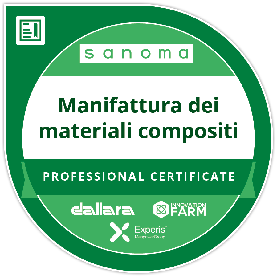 Patentino per operatore specializzato dei materiali