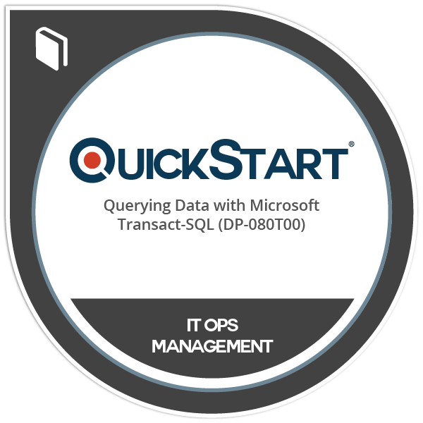 Querying Data with Microsoft Transact-SQL (DP-080T00)