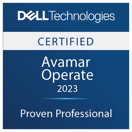 Dell Avamar Operate 2023 - Credly
