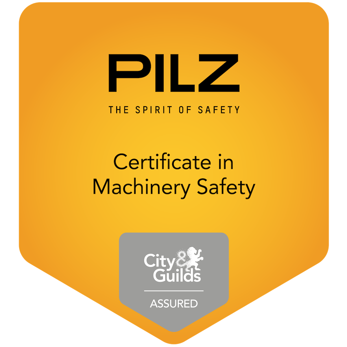 Certificate in Machinery Safety