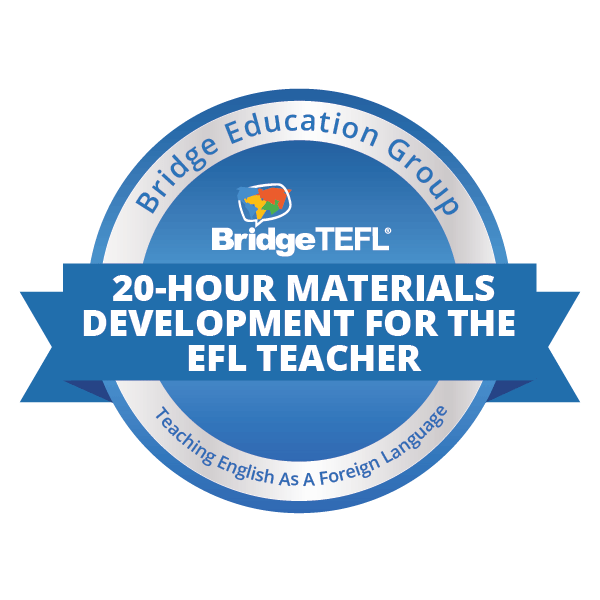 20-Hour Micro-credential Materials Development for the EFL Teacher