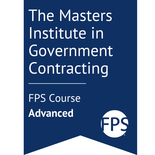 The Masters Institute in Government Contracting