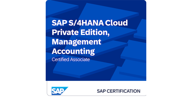 SAP Certified Associate - SAP S/4HANA Cloud Private Edition, Management ...