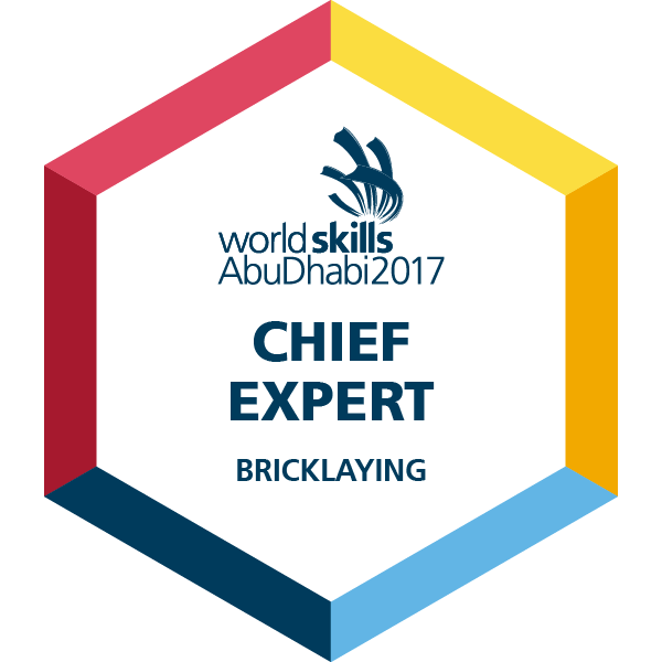 WorldSkills Abu Dhabi 2017 - Chief Expert - Bricklaying