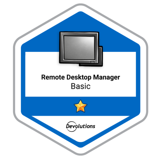 Remote Desktop Manager - Basic - Credly