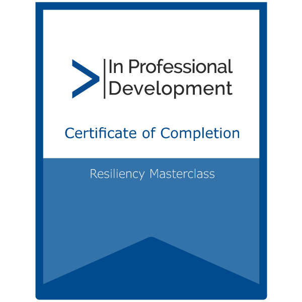 Resiliency Masterclass - Credly