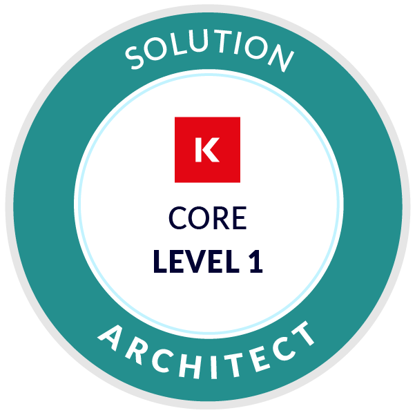 Certified Solution Architect Level 1 Core