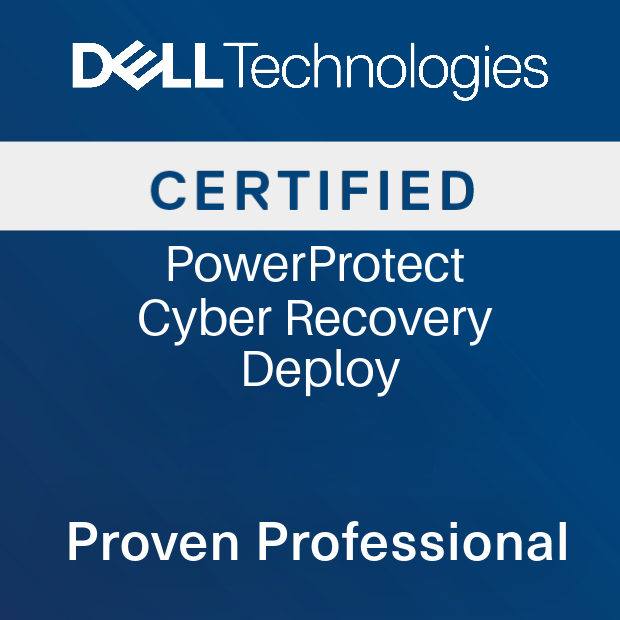 Dell PowerProtect Cyber Recovery Deploy v2 Exam