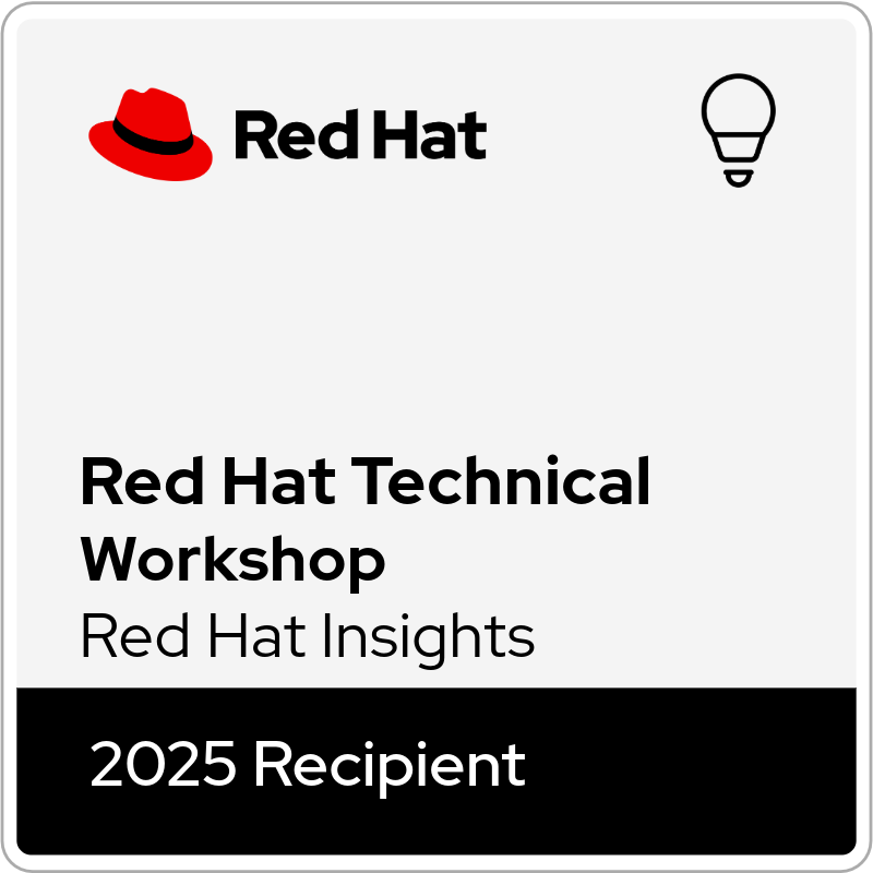 2025 Red Hat Technical Workshop - Red Hat Insights