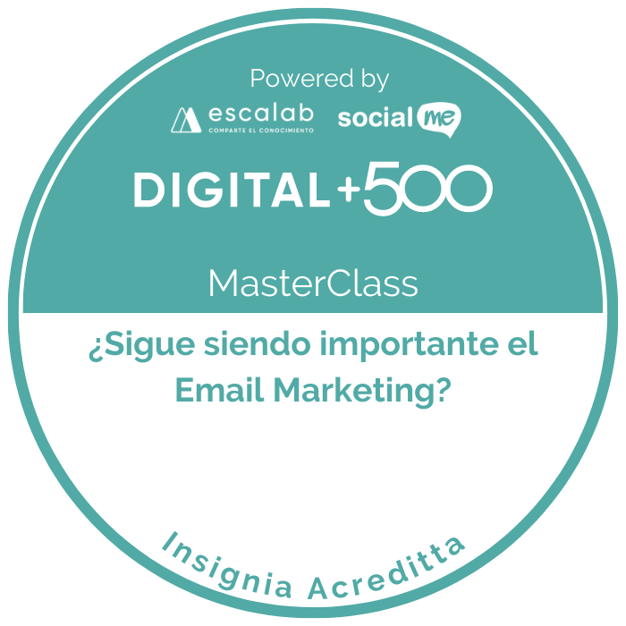 Speaker de la MasterClass: La creatividad en tu plan de Marketing Digital