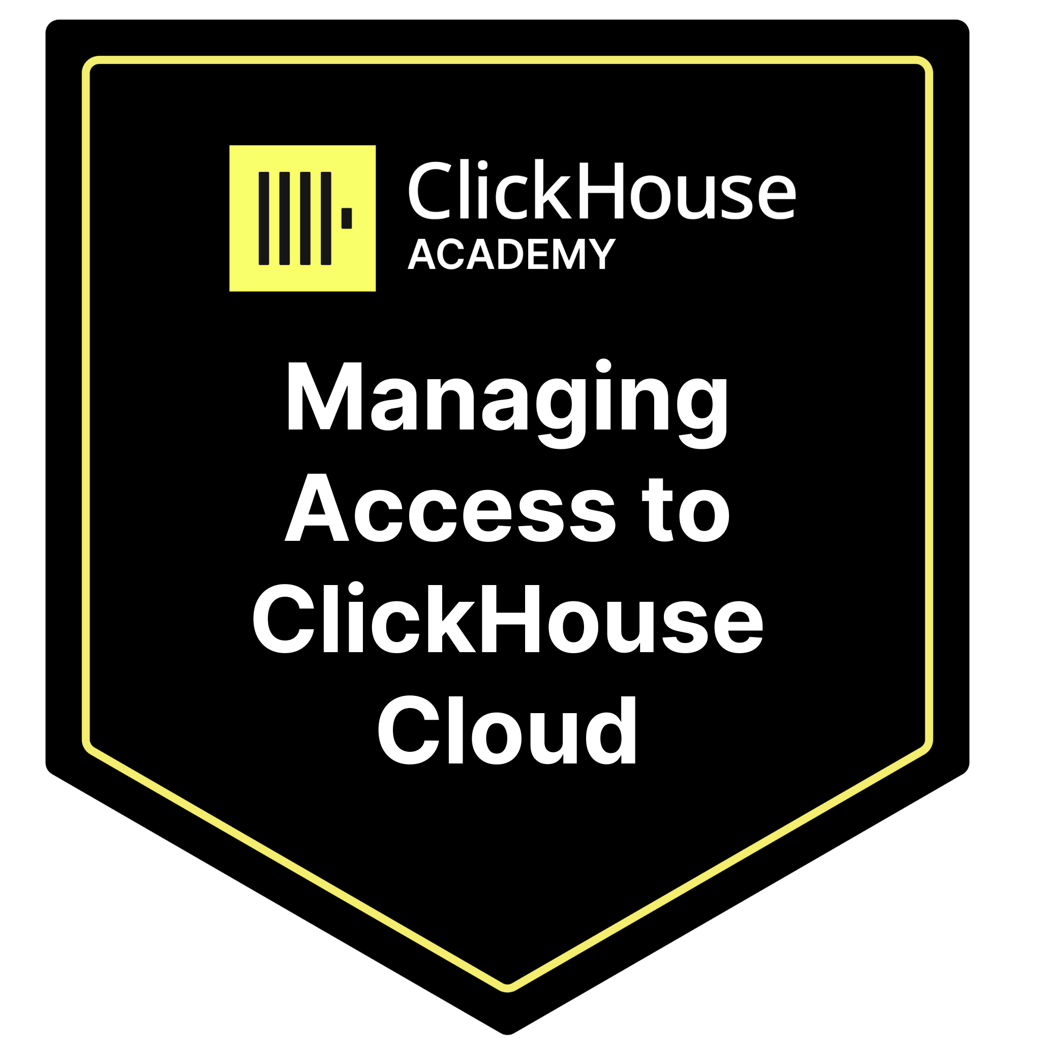 Managing Access to ClickHouse Cloud