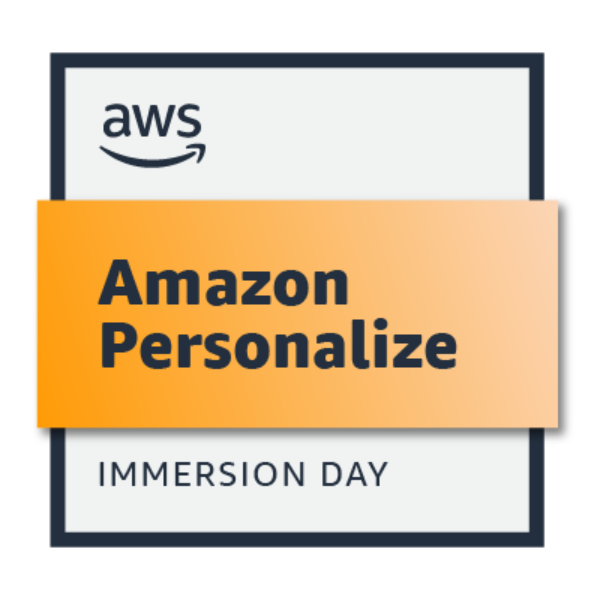 Amazon Personalize Immersion Day