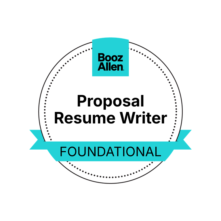 Proposal Resume Writer Foundational