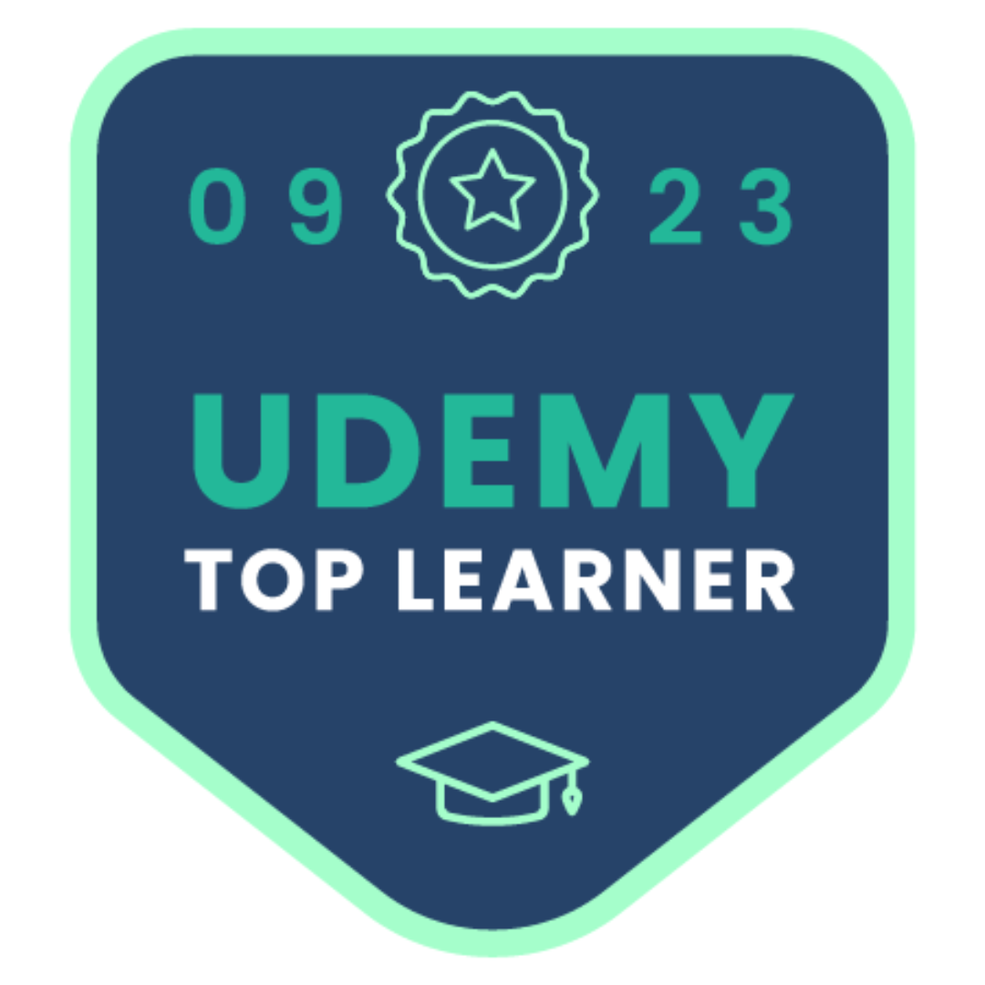 phData Udemy Top Learner: September 2023