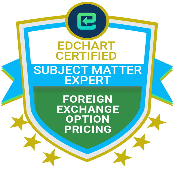 Certified Foreign Exchange Option Pricing Subject Matter Expert