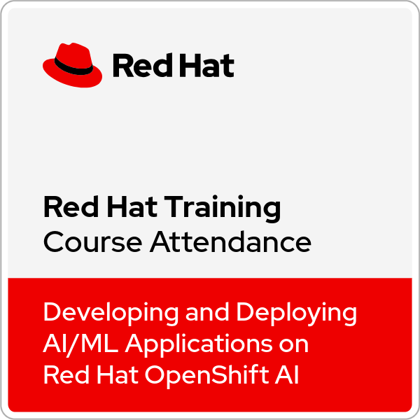 Developing and Deploying AI/ML Applications on Red Hat OpenShift AI (AI267) - Ver. 2.13