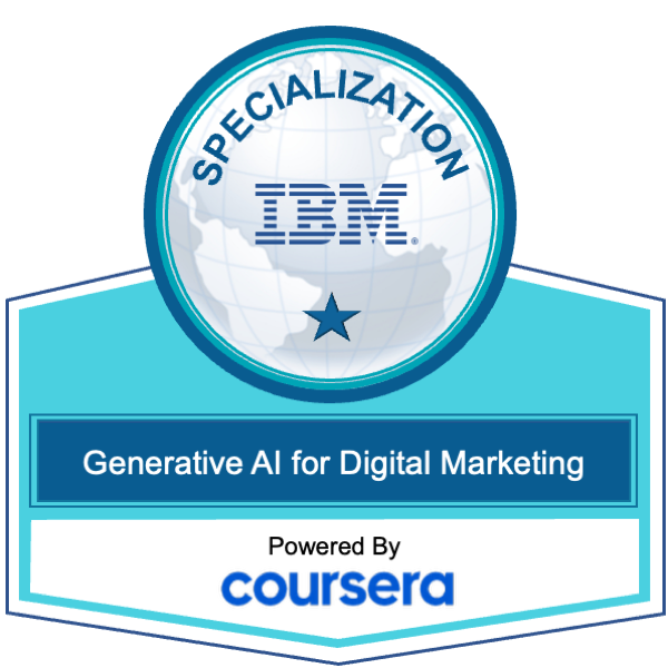 Badge: Generative AI for Digital Marketing Specialization - IBM ...