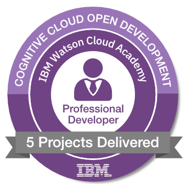 Open Project Professional Developer Milestone 5 - Credly