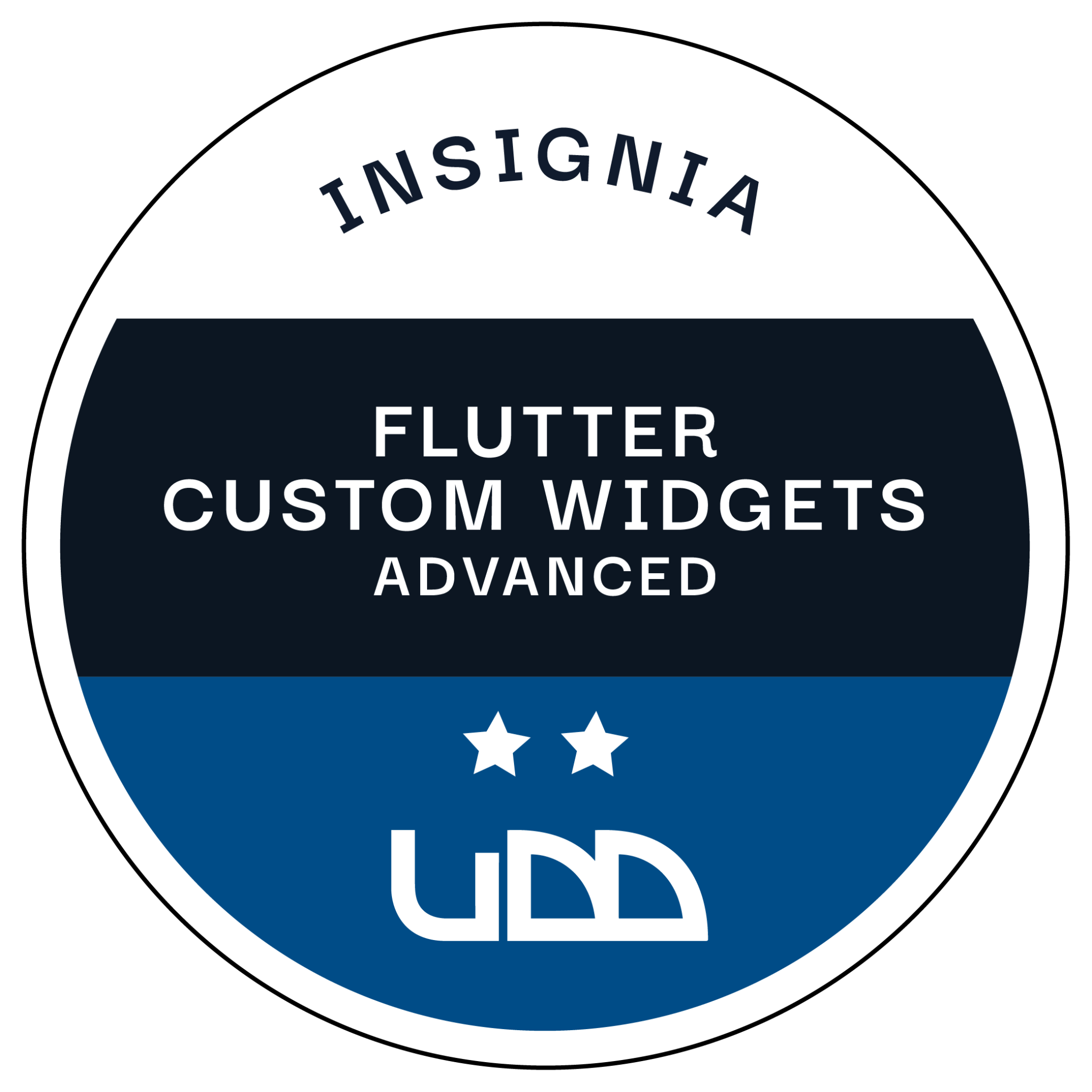 Flutter Custom Widgets - Sobresaliente - Credly