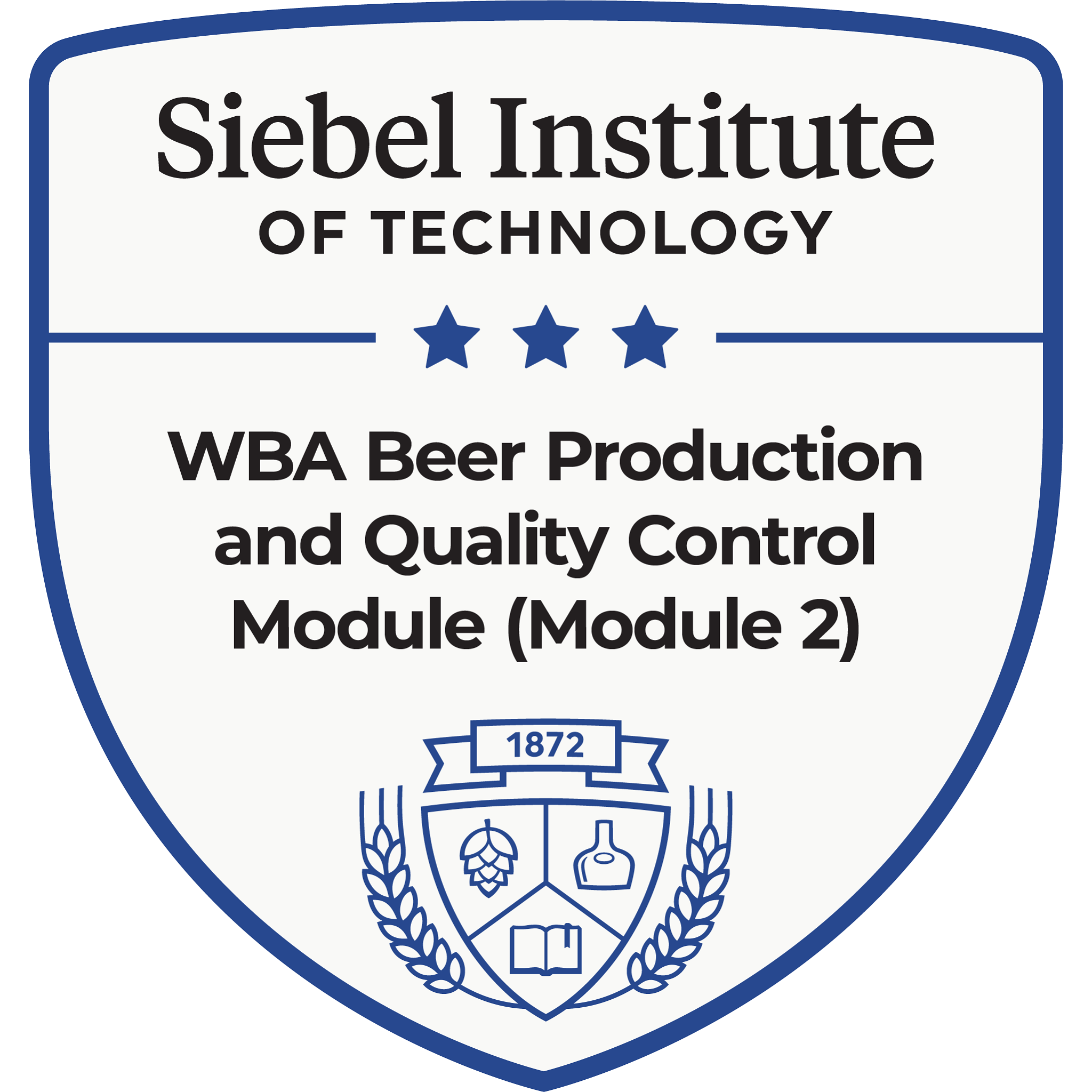 WBA Beer Production and Quality Control Module (Module 2) - Online