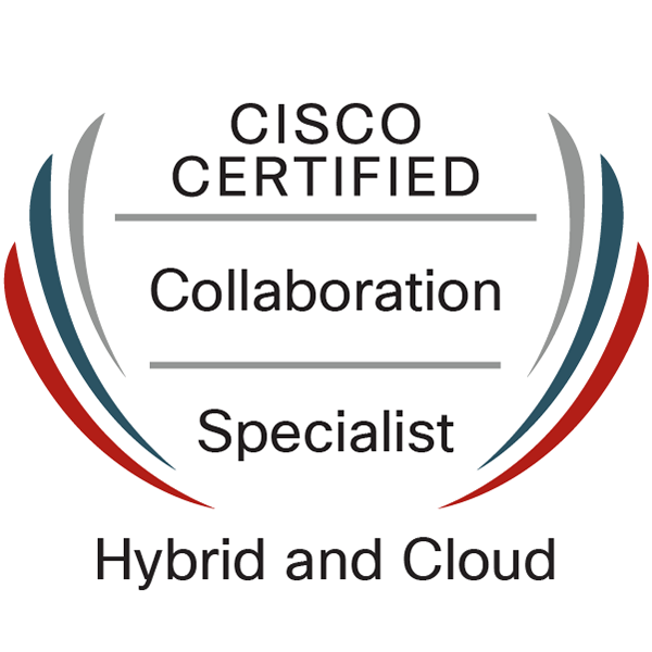 Cisco Certified Specialist - Collaboration Hybrid and Cloud