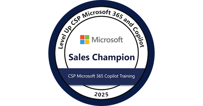Level Up CSP Microsoft 365 and Copilot - Sales - Credly