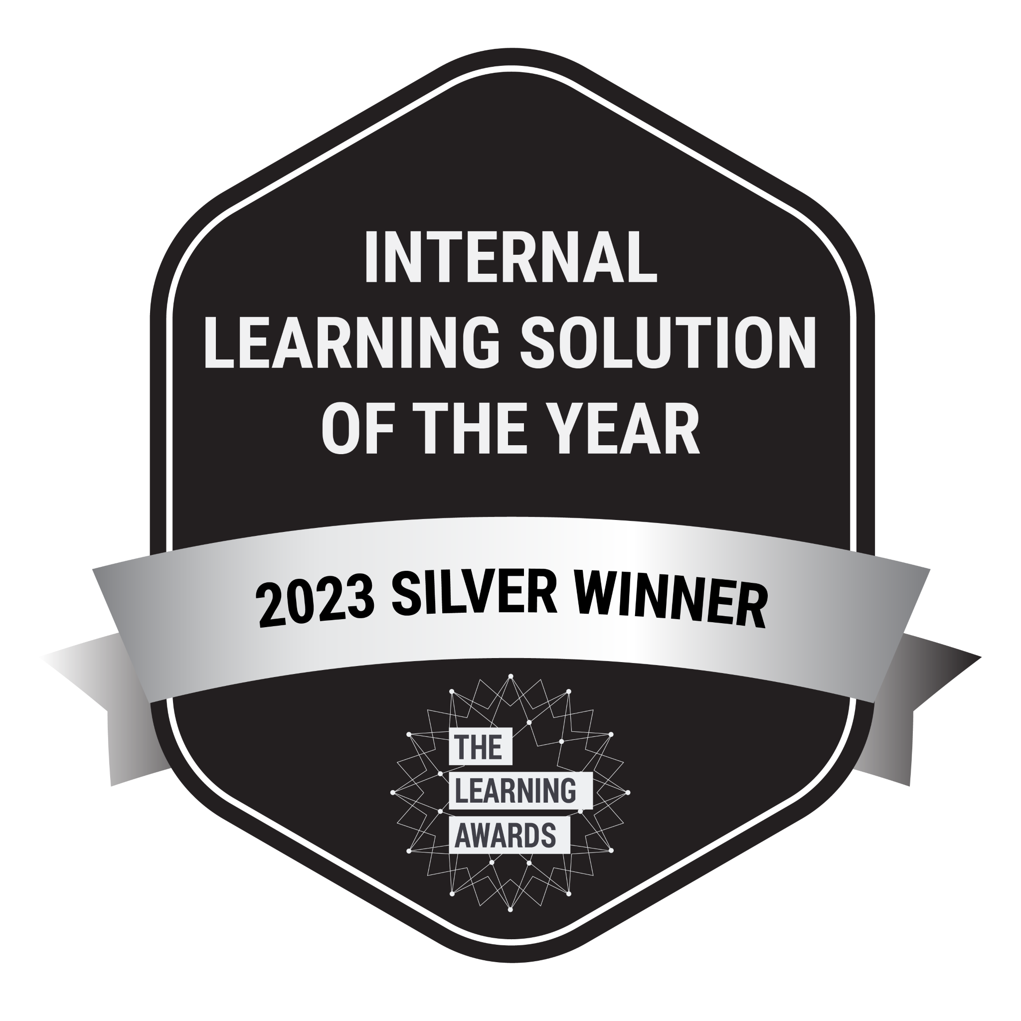Internal Learning Solution Of The Year 2023 Silver Winner Credly