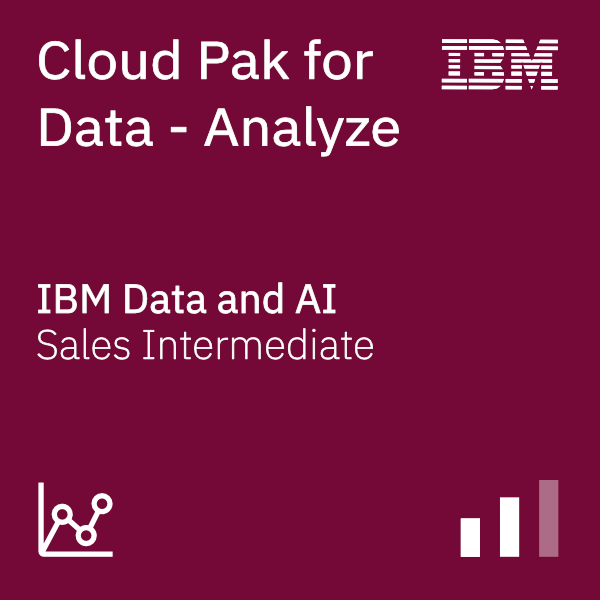 Cloud Pak for Data - Analyze Sales Intermediate