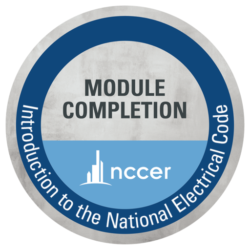 NCCER Introduction to the National Electrical Code (26105) Credly
