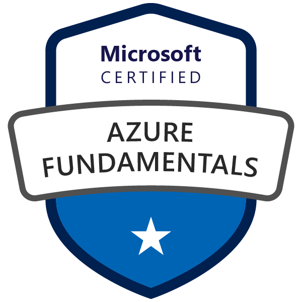 Microsoft Certified: Azure Fundamentals - Credly