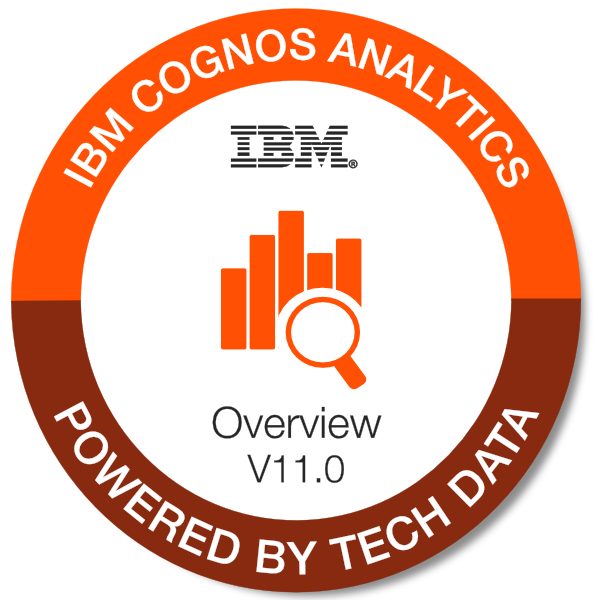 Tech Data - Overview Of IBM Cognos Analytics (V11.0) - Credly