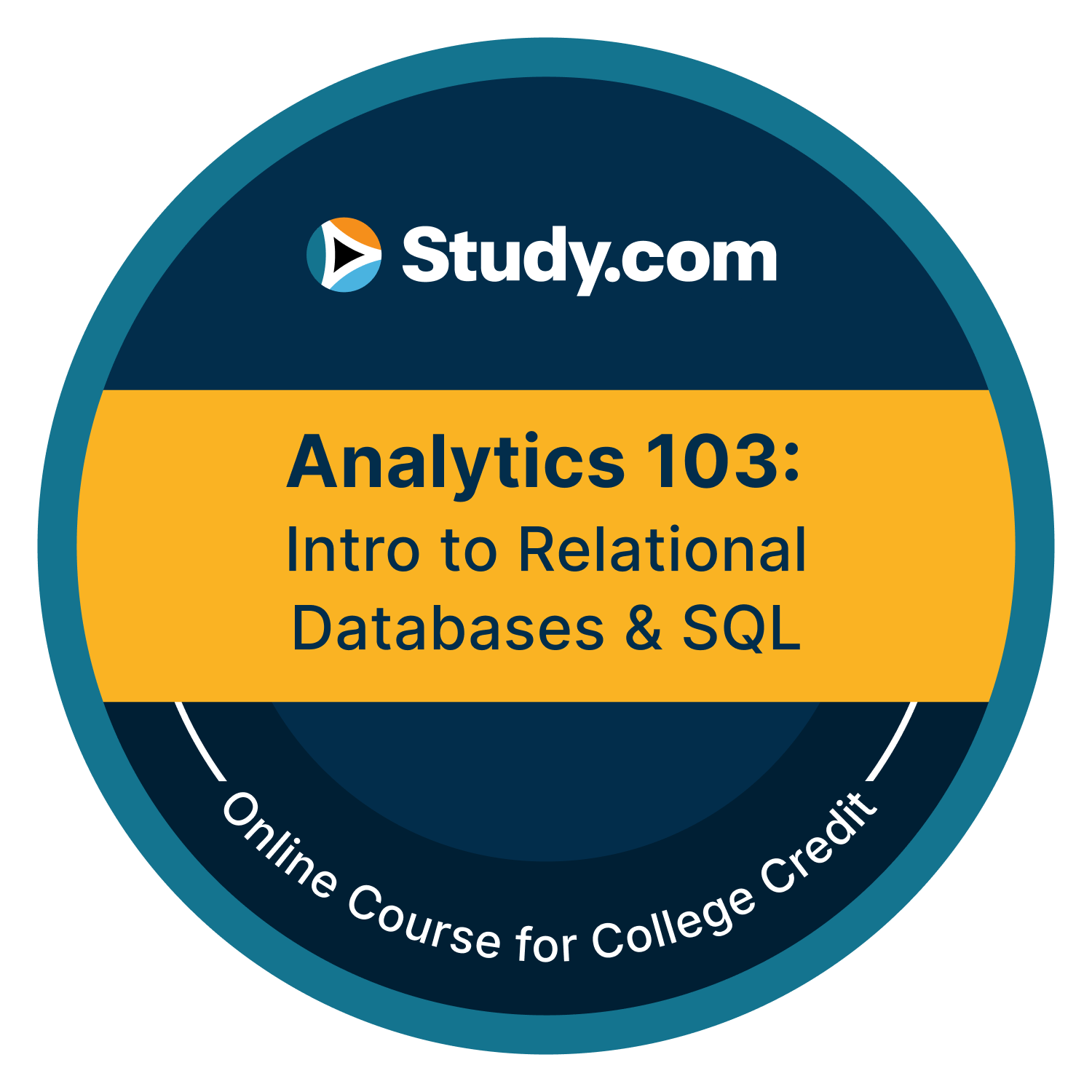 Analytics 103: Intro to Relational Databases & SQL (v.2)