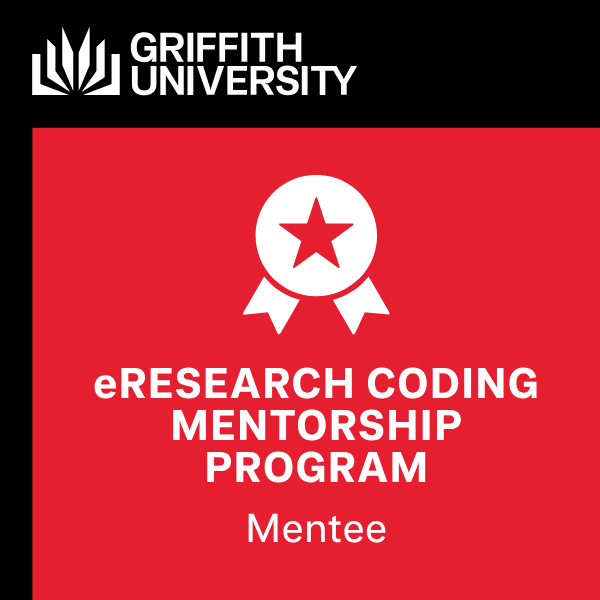 eResearch Coding Mentorship Program - Mentee