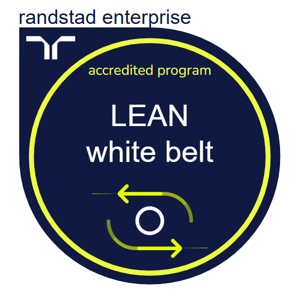 RE LEAN white belt